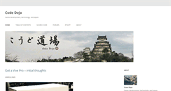 Desktop Screenshot of codedojo.com